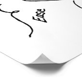 'Vision'-Poster Poster (Ecke)