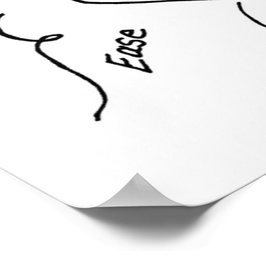 'Vision'-Poster Poster (Ecke)