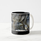 Vision Quest Gray Wolf Tasse (VorderseiteRechts)