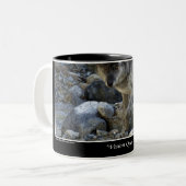 Vision Quest Gray Wolf Tasse (Vorderseite Links)