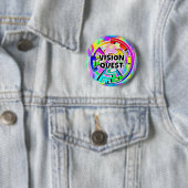 VISION QUEST (Sie können die Wörter ändern) Button (Beispiel)