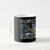 Vision Quest Wolf Geschenke Kaffeetasse (Vorderseite Links)