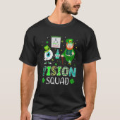 Vision Squad Leprechaun Optometrist St Patrick’S D T-Shirt (Vorderseite)