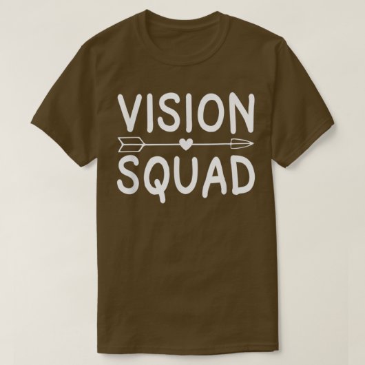 Vision Squad Optometrist Optometry Eyes Doctor Gif T-Shirt (Design vorne)