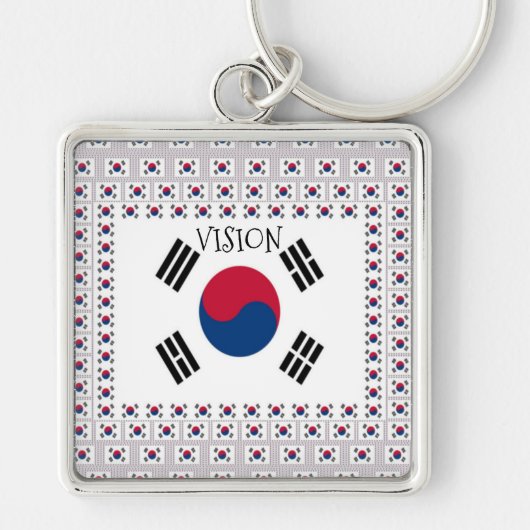 Vision Südkorea Schlüsselanhänger (Vorne)