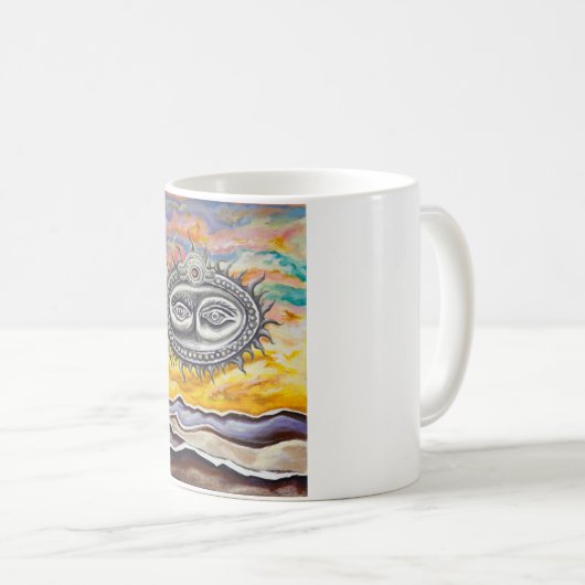 "Vision"-Tasse von Nefertara Kaffeetasse (VorderseiteRechts)