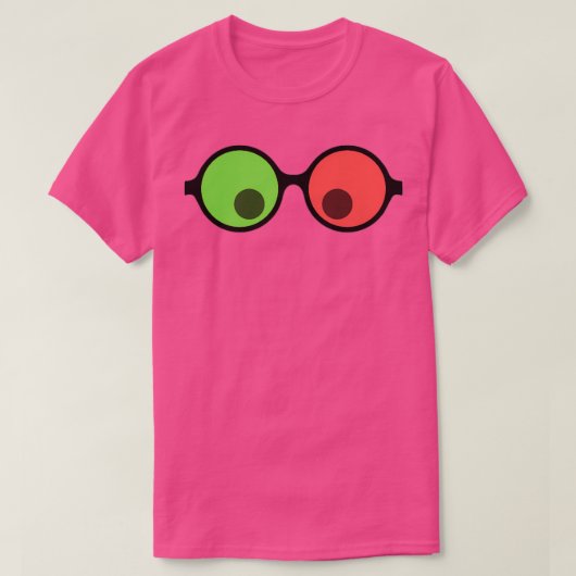Vision Therapy Glasses for Strabismus 1 T-Shirt (Design vorne)