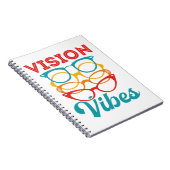 Vision Vibes Optometrisches Optometrie Personal Op Notizblock (Rechte Seite)