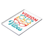 Vision Vibes Optometrisches Optometrie Personal Op Notizblock (Linke Seite)