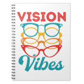 Vision Vibes Optometrisches Optometrie Personal Op Notizblock (Vorderseite)