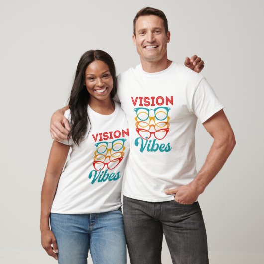 Vision Vibes Optometrisches Optometrie Personal Op T-Shirt (Unisex)