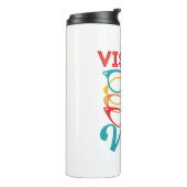 Vision Vibes Optometrisches Optometrie Personal Op Thermosbecher (Nach links gedreht)