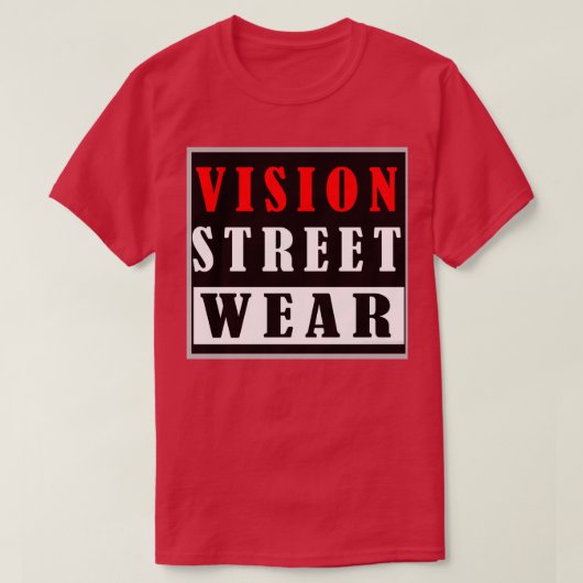 Vision Vintag Skateboard T-Shirt (Design vorne)