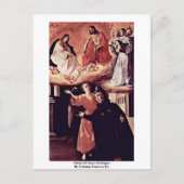 Vision von Alonso Rodriguez Postkarte (Vorderseite)