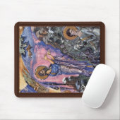 Vision von Ezekiel (Bibliothèque Nationale De Mousepad (Mit Mouse)