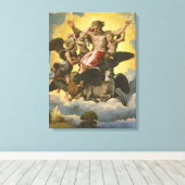 Vision von Ezekiel, c.1518 Leinwanddruck (Insitu (Holzboden))