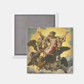 Vision von Ezekiel, c.1518 Magnet (Vorderseite/Rückseite)