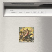 Vision von Ezekiel, c.1518 Magnet (In Situ (Geschirrspüler))