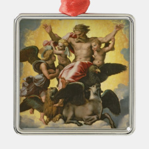 Vision von Ezekiel, c.1518 Ornament Aus Metall