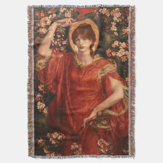 Vision von Fiammetta (von Dante Gabriel Rossetti) Decke (Vorderseite Vertikal)