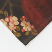 Vision von Fiammetta (von Dante Gabriel Rossetti) Fleecedecke (Ecke)