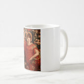 Vision von Fiammetta (von Dante Gabriel Rossetti) Kaffeetasse (VorderseiteRechts)