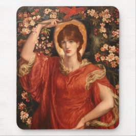 Vision von Fiammetta (von Dante Gabriel Rossetti) Mousepad