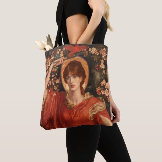 Vision von Fiammetta (von Dante Gabriel Rossetti) Tasche (Von Nahem)