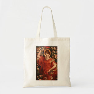 Vision von Fiammetta (von Dante Gabriel Rossetti) Tragetasche