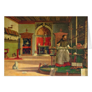Vision von St. Augustine, 1502-08 (Öl auf Leinwan