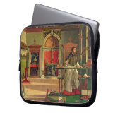 Vision von St. Augustine, 1502-08 (Öl auf Leinwand Laptopschutzhülle (Vorderseite Links)