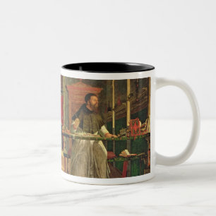 Vision von St. Augustine, 1502-08 (Öl auf Leinwand Zweifarbige Tasse