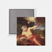 Vision von St. Jerome Magnet (Vorderseite/Rückseite)