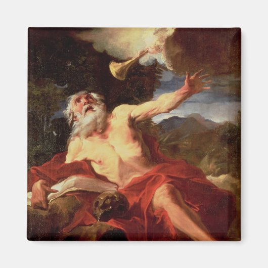 Vision von St. Jerome Magnet (Vorne)