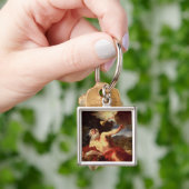 Vision von St Jerome Schlüsselanhänger (Hand)
