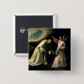 Vision von St Peter Nolasco, 1629 Button (Vorne & Hinten)