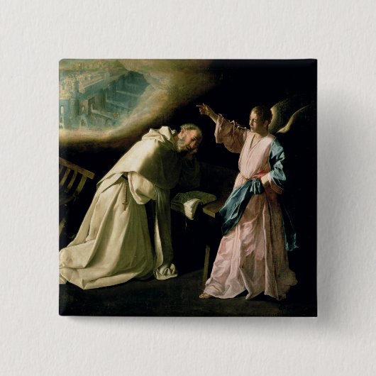 Vision von St Peter Nolasco, 1629 Button (Vorderseite)