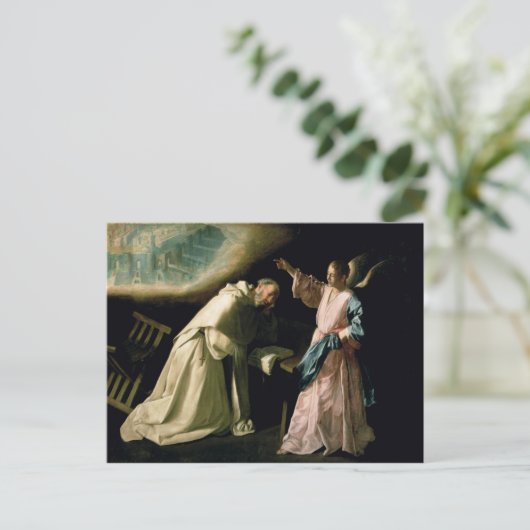 Vision von St. Peter Nolasco, 1629 Postkarte (Stehend Vorderseite)