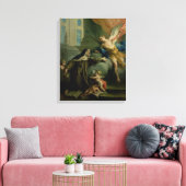 Vision von St. Teresa Leinwanddruck (Insitu (Wohnzimmer))