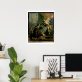 Vision von St. Teresa Poster (Heimbüro)