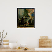 Vision von St. Teresa Poster (Küche)