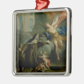 Vision von St Teresa Silbernes Ornament (Links)