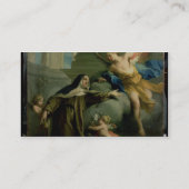 Vision von St Teresa Visitenkarte (Rückseite)