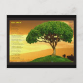 Vision "ZU SEIN" Postkarte (Vorderseite)