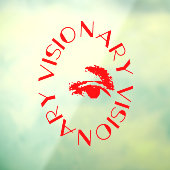 Visionär Fensteraufkleber (Blatt 3)