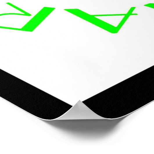 Visionär Poster (Ecke)