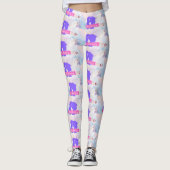 Visionäre Archetyp Muster Leggings – Rebel Tribe (Vorderseite)