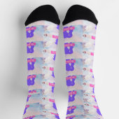 Visionäre Archetyp Muster Socken – Rebellischer St (Oben)