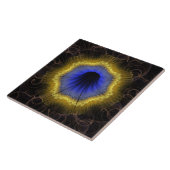 Visionäre Blume Fliese (Seite)