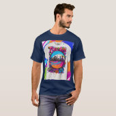 Visionäre erstellen Morgen" T - Shirt-Design T-Shirt (Vorne ganz)